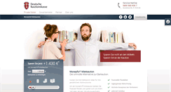 Desktop Screenshot of kautionskasse.de